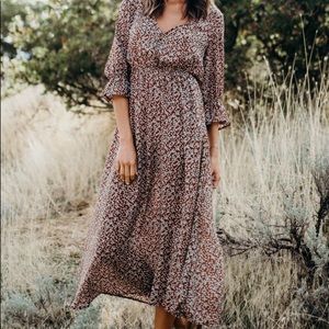Adele Peasant Dress